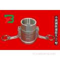 Koperen handvat snel connector